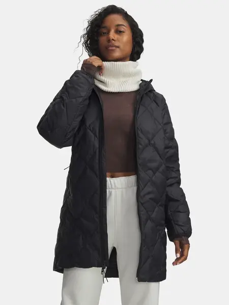 Dámská bunda Under Armour Legend Down Parka-BLK - Dámské