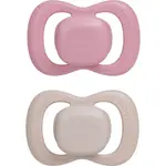 B.Box Natural Rubber 0-6m dudlík Berry/Blush 2 ks