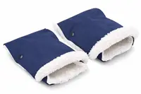 SENSILLO Rukávníky ke kočárku - modré