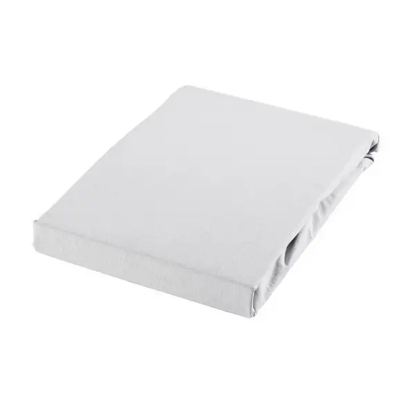 Novel ELASTICKÉ PROSTĚRADLO, žerzej, barvy stříbra, 120-130/200-220 cm