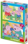 Puzzle Peppa Pig: Domov 24+48 dílků - Neznámý