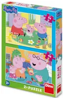 Puzzle Peppa Pig: Domov 24+48 dílků - -
