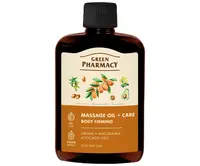 Zpevňující masážní a tělový olej Green Pharmacy Massage Oil - 200 ml