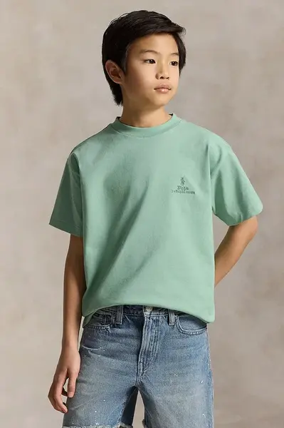Dětské bavlněné tričko Polo Ralph Lauren