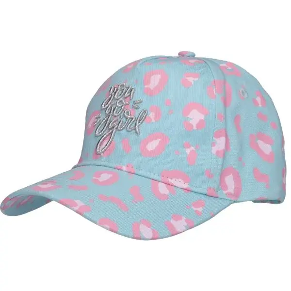 Lewro DOVETTE Dievčenská čiapka so šiltom, svetlomodrá, veľkosť 8-11Y