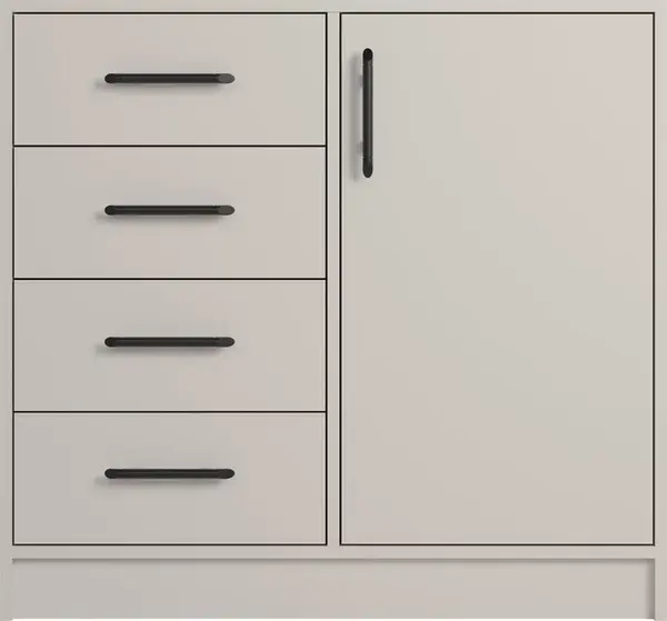 Komoda Smart SRK2 Barva korpusu + barva dveří: Kašmír