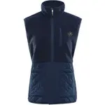 ALPINE PRO OFESA Dámska flísová vesta, tmavo modrá, veľkosť