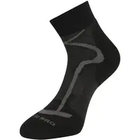 ALPINE PRO GANGE Členkové športové ponožky, čierna, veľkosť