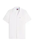 Tommy Jeans Košeľa  šedobiela
