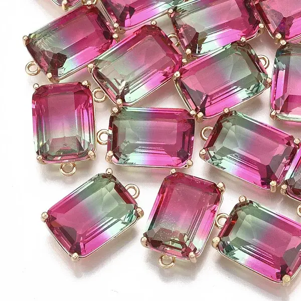 Two Tone Glass Pendants