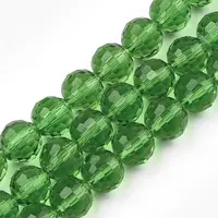 Transparent Glass Bead Strands
