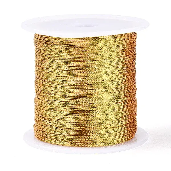 100M 3-Ply Round PET Metallic Thread