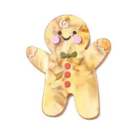 Christmas Opaque Acrylic Pendants