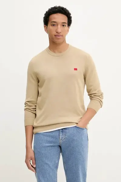 Bavlněný svetr HUGO San Cassius-C1