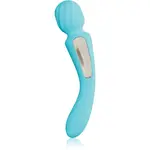 Lelo Switch 2v1 masážní hlavice a vibrátor Blue 21.3 cm