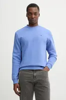 Mikina Tommy Jeans pánská, béžová barva, hladká, DM0DM20741