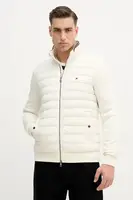 Bunda Tommy Hilfiger černá barva, přechodná, MW0MW41329