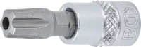 BGS technic Hlavice zástrčné 1/4" Torx TS, pěticípé s otvorem (různé velikosti) - BGS Profil: Torx, Velikost: TS45