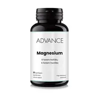 ADVANCE Magnesium 6 forem hořčíku 90 kapslí