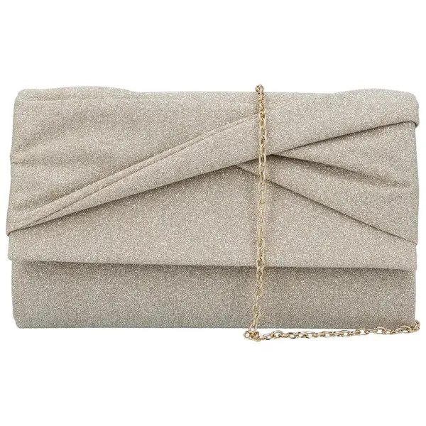 Dámska listová kabelka zlatá - Michelle Moon Aimy