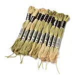 10 Skeins 6-Ply Polyester Embroidery Floss