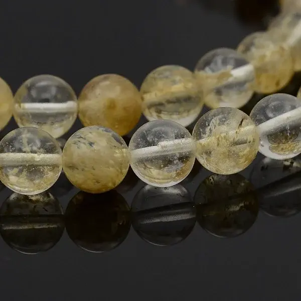Round Glass Beads Strands