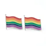Alloy Pride Enamel Brooches
