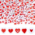 600Pcs Opaque Acrylic Beads