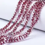 Electroplate Glass Beads Strands