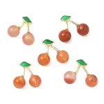 Natural Agate Fruit Pendants