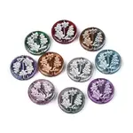 Baking Paint Transparent Glass Beads