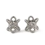 Brass Double Bead Caps