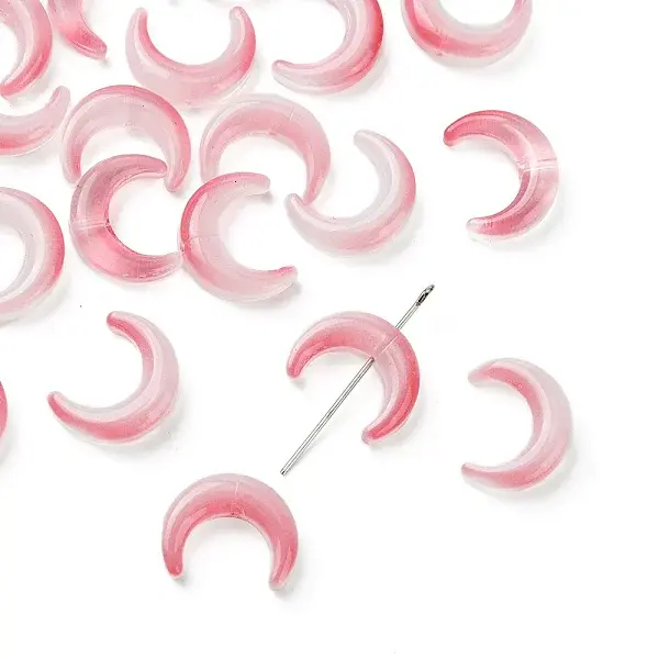 20Pcs Gradient Color Handmade Lampwork Beads