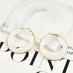 304 Stainless Steel Hoop Earrings For Women