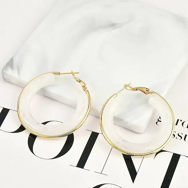 304 Stainless Steel Hoop Earrings For Women