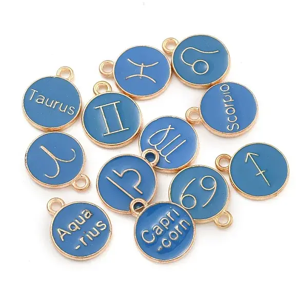 Alloy Enamel Pendants