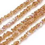 Electroplate Glass Bead Strands