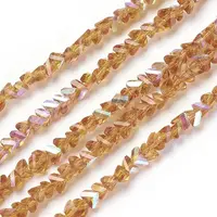 Electroplate Glass Bead Strands