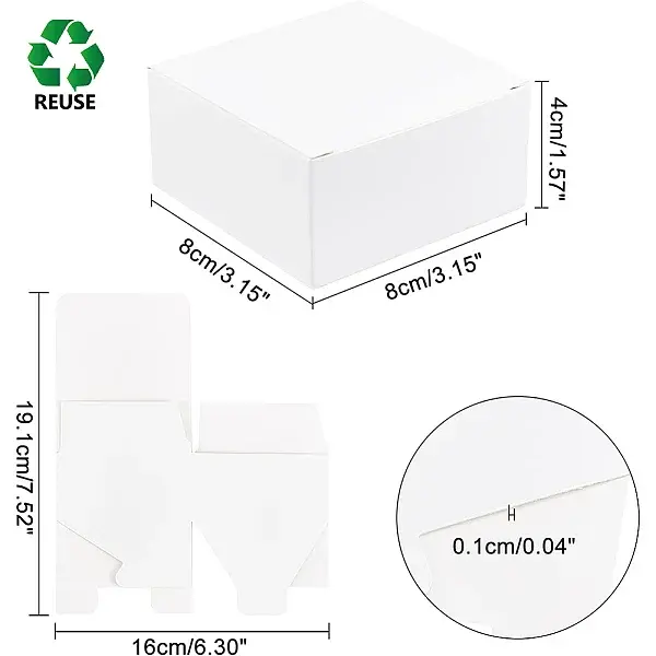 Foldable Creative Kraft Paper Box