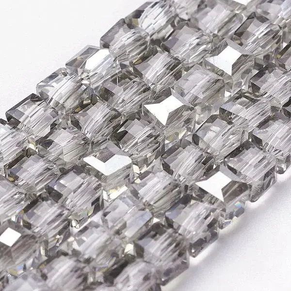 Electroplate Glass Beads Strands