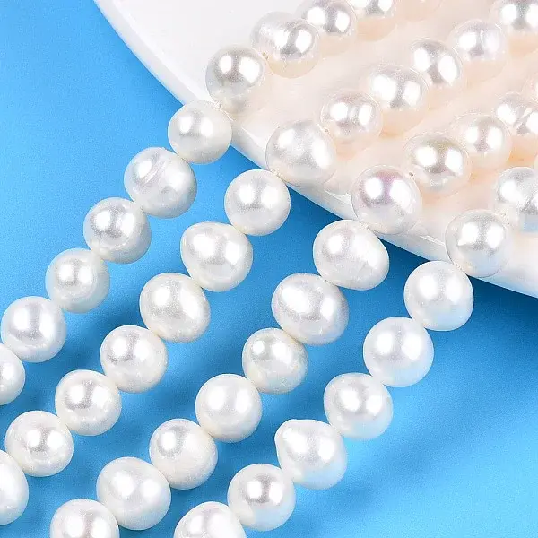 Natural Cultured Freshwater Pearl Beads Strands