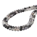 2 Strands Natural Dragon Veins Agate Bead Strands