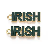 Irish Alloy Enamel Pendants