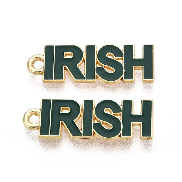 Irish Alloy Enamel Pendants