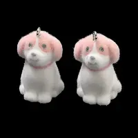 Flocking Opaque Resin Pendants