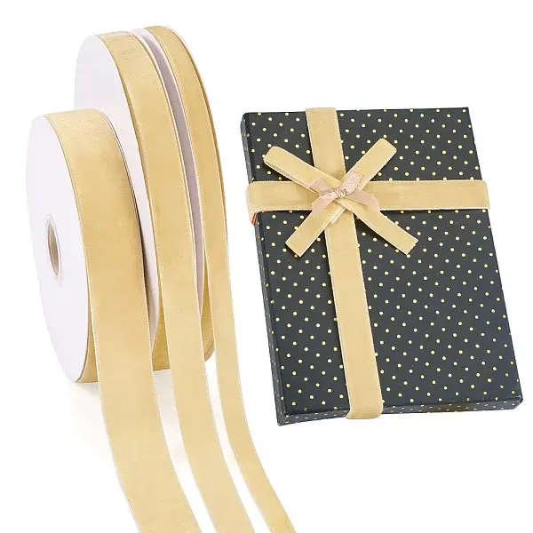 3Rolls 3 Styles Velvet Ribbon