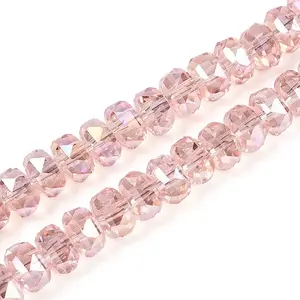 Electroplate Glass Beads Strands