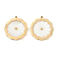 Natural White Shell Pendants