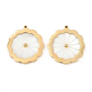 Natural White Shell Pendants