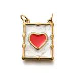 304 Stainless Steel Enamel Pendants